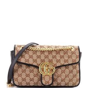 Gucci Gg Marmont Flap Bag Diagonal #241147G17B